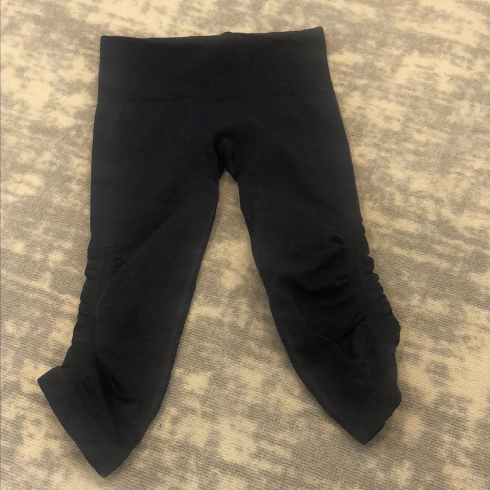 Cropped ruched lululemon leggings